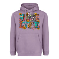 Lavender nurse life Heavyweight Hoodie - OliviaCreatesArt