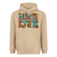 Mushroom nurse life Heavyweight Hoodie - OliviaCreatesArt