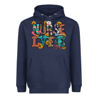 Navy nurse life Heavyweight Hoodie - OliviaCreatesArt