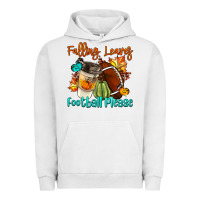 Pigment Lunar Rock Falling Leaves Football Please Urban Hoodie - LillyAllenDesigns