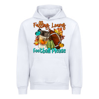 Falling Leaves Football Please Urban Hoodie | Teevron