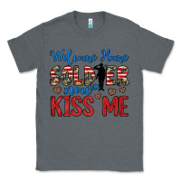 Charcoal Heather welcome home soldier now kiss me Classic Tee - JahusDesignShop