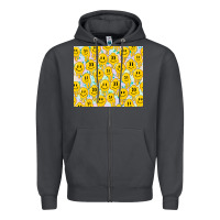 Smoke retro smiley faces Zipper Hoodie - TumblerDesignByShophia