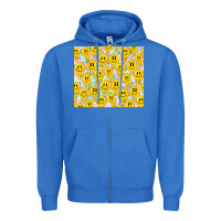 True Royal retro smiley faces Zipper Hoodie - TumblerDesignByShophia