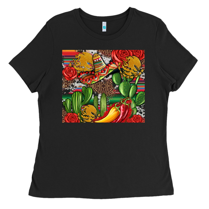 Mexican Cacti Ladies Tee by Artiststas | Teevron
