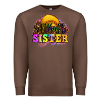 Chestnut softball sister Premium Sweatshirt - OliviaCreatesArt