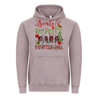 Santa's Favorite Para Professional Vintage Hoodie | Teevron