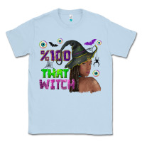 Dusty Blue 100 that witch Classic Tee - NancyCooperArtShop
