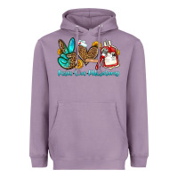 Lavender peace love phlebotomy Heavyweight Hoodie - OliviaCreatesArt
