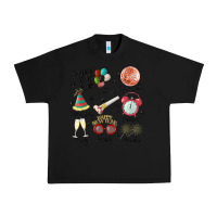 Black happy new year Urban Heavy Tee - MaliasSmallBusiness