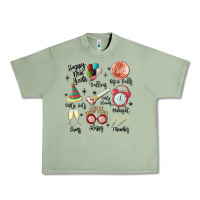 Oil Green happy new year Urban Heavy Tee - MaliasSmallBusiness