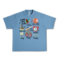 Pebble Blue happy new year Urban Heavy Tee - MaliasSmallBusiness