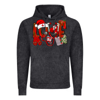 Vintage Black christmas love nurse Vintage Hoodie - NancyCooperArtShop