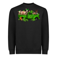 Black st patricks farm animals truck Heavyweight Sweatshirt - Jasminsmagicworld