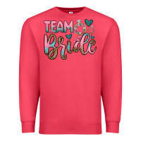 Cardinal team bride Premium Sweatshirt - OliviaCreatesArt