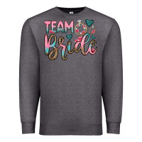 Charcoal Heather team bride Premium Sweatshirt - OliviaCreatesArt