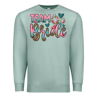 Seafoam team bride Premium Sweatshirt - OliviaCreatesArt