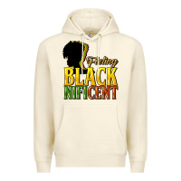 Sandshell Feeling blacknificent Premium Hoodie - HowdyJamesFarm