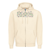 Sandshell retro smiley faces Zipper Hoodie - TumblerDesignByShophia