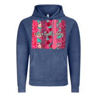 Vintage Denim valentines day brushstroke background brushstroke Vintage Hoodie - NancyCooperArtShop