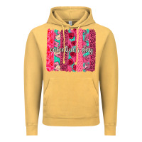 Vintage Mustard valentines day brushstroke background brushstroke Vintage Hoodie - NancyCooperArtShop