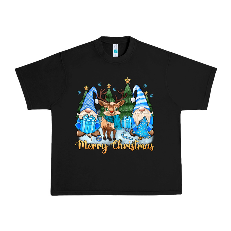 Merry Christmas Gnome Urban Heavy Tee by MaliasSmallBusiness | Teevron