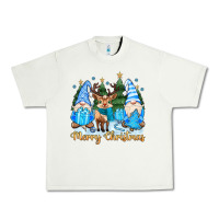 Pistachio merry christmas gnome Urban Heavy Tee - MaliasSmallBusiness