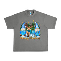 Tornado merry christmas gnome Urban Heavy Tee - MaliasSmallBusiness