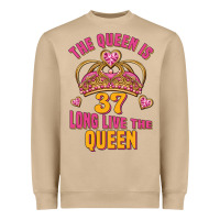 Mushroom the queen is 37 long live the queen kopya Heavyweight Sweatshirt - Jasminsmagicworld