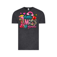 Vintage Black little miss first grade Vintage Tee - NancyCooperArtShop