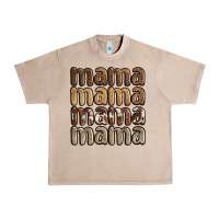 French Oak faux sequins mama Urban Heavy Tee - JahusDesignShop