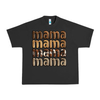 Pigment Black faux sequins mama Urban Heavy Tee - JahusDesignShop