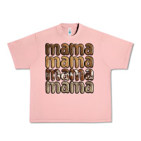 Salmon faux sequins mama Urban Heavy Tee - JahusDesignShop