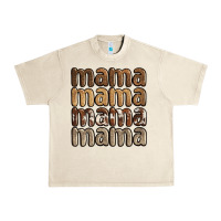 Sandshell faux sequins mama Urban Heavy Tee - JahusDesignShop
