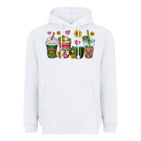 White stuck on you cactus coffee cups Heavyweight Hoodie - OliviaCreatesArt