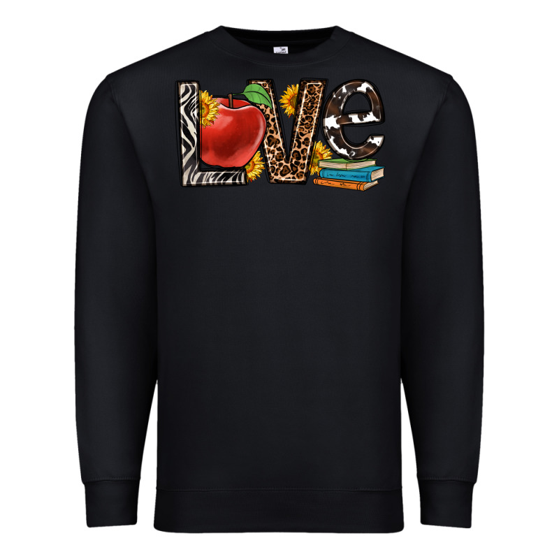 Love Teacher Premium Sweatshirt by OliviaCreatesArt | Teevron