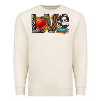Sandshell love teacher Premium Sweatshirt - OliviaCreatesArt