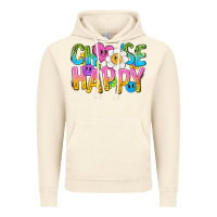 Vintage Artic choose happy with smile Vintage Hoodie - NancyCooperArtShop