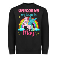 Black unicorns are born in may Heavyweight Sweatshirt - Jasminsmagicworld