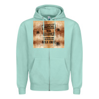 Seafoam warning i'm an asshole with rusty background Zipper Hoodie - TumblerDesignByShophia