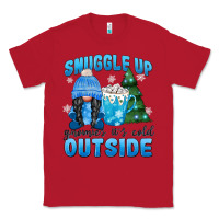 Red snuggle up gnomies it's cold outside Classic Tee - MaliasSmallBusiness