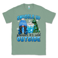 Sage snuggle up gnomies it's cold outside Classic Tee - MaliasSmallBusiness