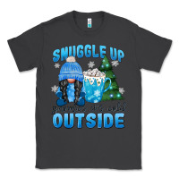 Smoke snuggle up gnomies it's cold outside Classic Tee - MaliasSmallBusiness