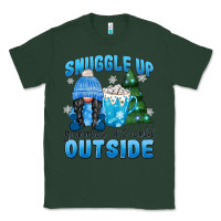 Sports Green snuggle up gnomies it's cold outside Classic Tee - MaliasSmallBusiness