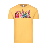 Vintage Mustard one loved mama Vintage Tee - JahusDesignShop