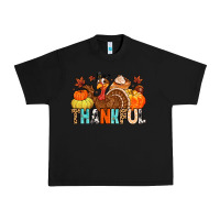 Black thankful Urban Heavy Tee - MaliasSmallBusiness