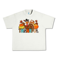 Pistachio thankful Urban Heavy Tee - MaliasSmallBusiness