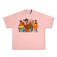Salmon thankful Urban Heavy Tee - MaliasSmallBusiness