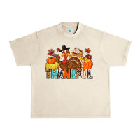 Sandshell thankful Urban Heavy Tee - MaliasSmallBusiness