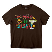 Chocolate Brown drinko de mayo with margarita and  sombrero Heavy Core Tee - Artiststas